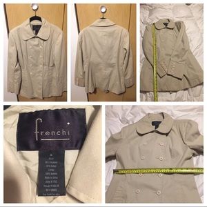 Frenchi Tan Trench Coat